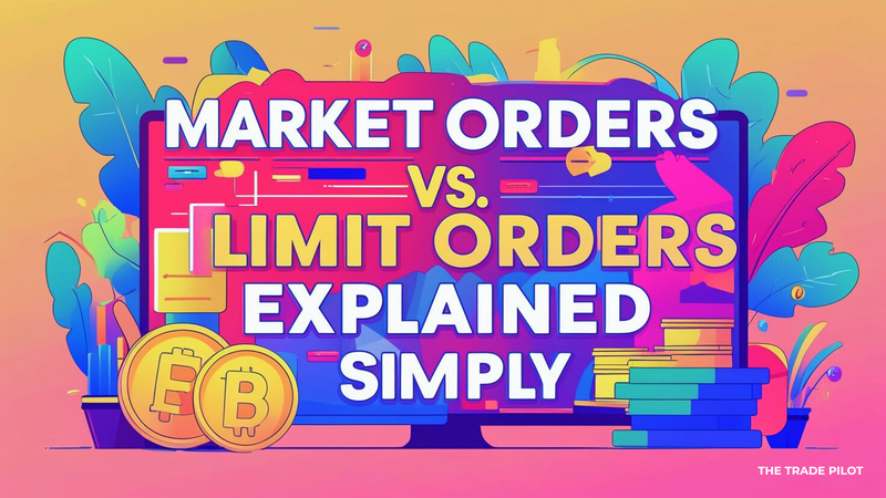 Market Orders vs. Limit Orders Explained Simply - Featured image for crypto trading article