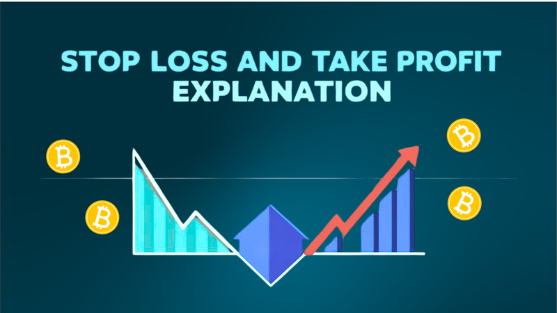 Take Profit and Stop Loss - Explained - Featured image for crypto trading article
